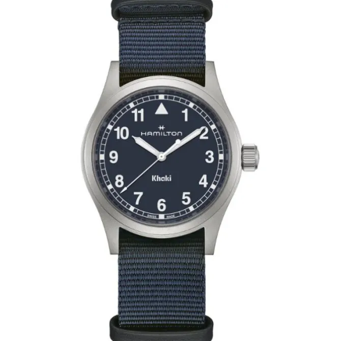 Hamilton Khaki Field Cuarzo Azul 38 mm
