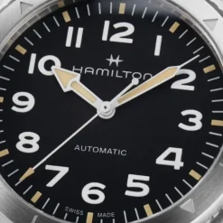 Hamilton Khaki Field Expedition Automatico Negro 41 mm