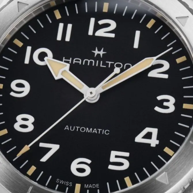 Hamilton Khaki Field Expedition Automatico Negro 41 mm