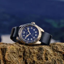 Hamilton Khaki Field Expedition Automatico Azul 41 mm