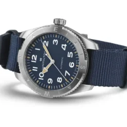 Hamilton Khaki Field Expedition Automatico Azul 41 mm