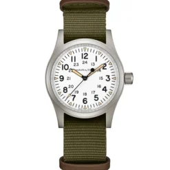 Hamilton Khaki Field Mecanico Esfera Blanca 38mm