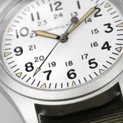 Hamilton Khaki Field Mecanico Esfera Blanca 38mm