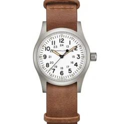 Hamilton Khaki Field Mecanico Cuero 38 mm