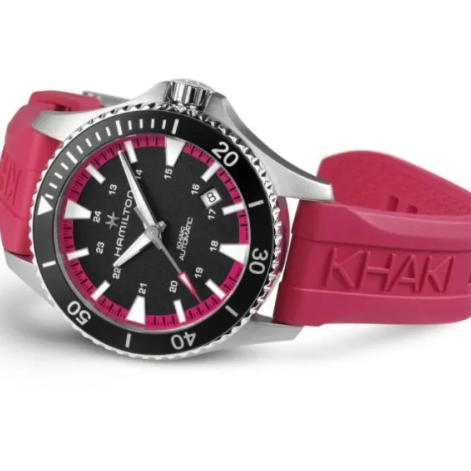Hamilton Khaki Navy Scuba Rosa Automatico 40 mm