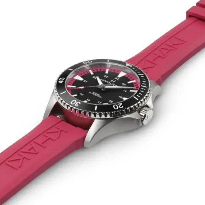 Hamilton Khaki Navy Scuba Rosa Automatico 40 mm