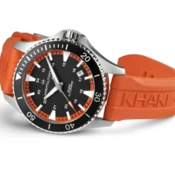 Hamilton Khaki Navy Scuba Naranja Automatico 40 mm