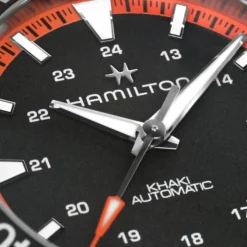Hamilton Khaki Navy Scuba Naranja Automatico 40 mm