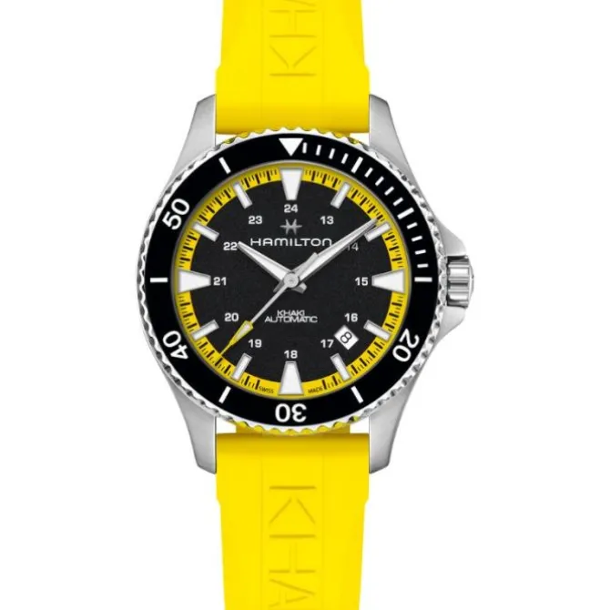 Hamilton Khaki Navy Scuba Amarillo Automatico 40 mm