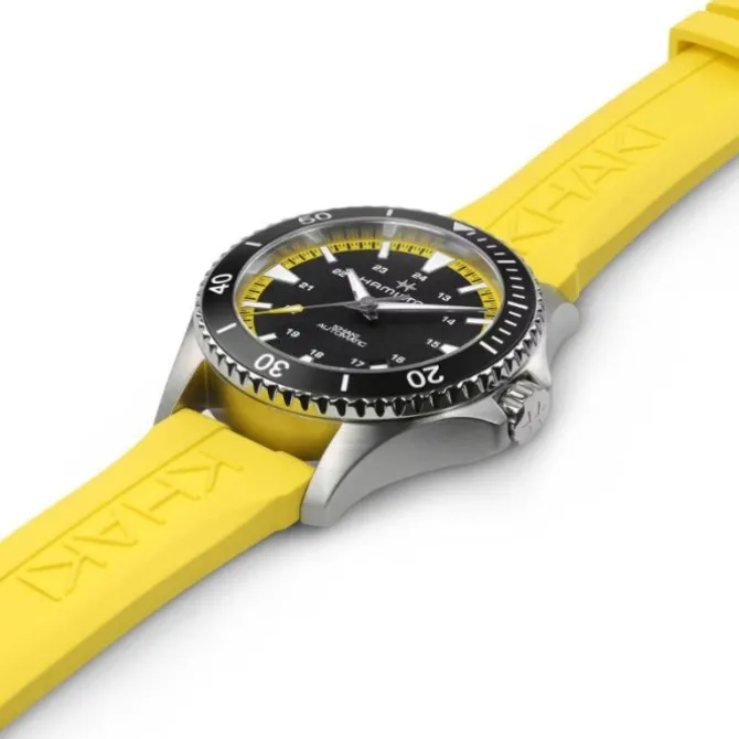 Hamilton Khaki Navy Scuba Amarillo Automatico 40 mm