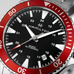 Hamilton Khaki Navy Scuba Rojo Automatico 40 mm