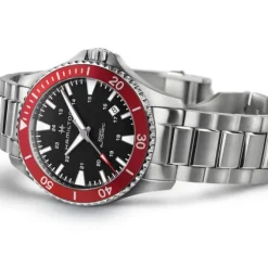 Hamilton Khaki Navy Scuba Rojo Automatico 40 mm