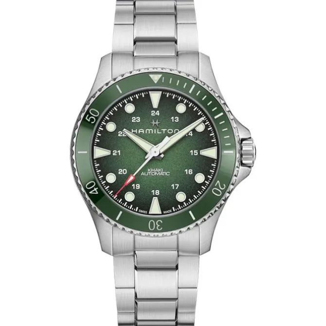 Hamilton Khaki Navy Scuba Automatico Verde 43 mm