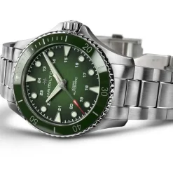Hamilton Khaki Navy Scuba Automatico Verde 43 mm