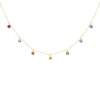 La Brune & La Blonde Confetti Rainbow 7 piedras 0.90 quilates