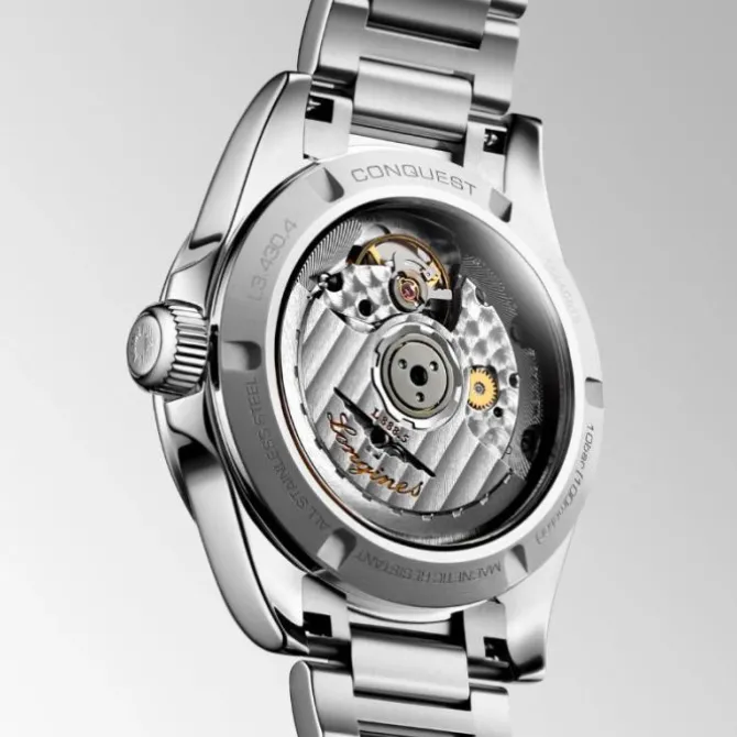 Longines Conquest Automatico Diamantes Madre Perla 34mm