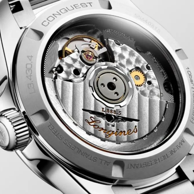 Longines Conquest Automatico Diamantes 34mm L3.430.4.97.6