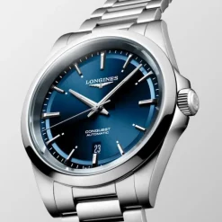 Longines Conquest Automatico Azul 41mm