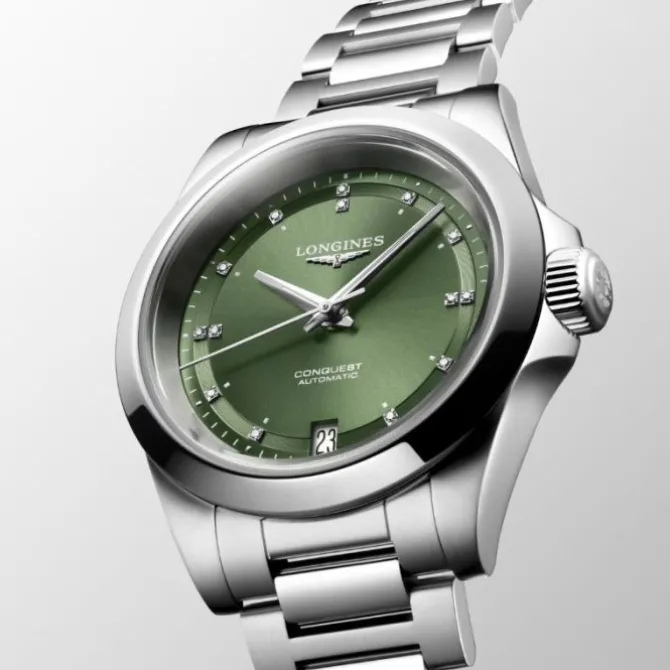 Longines Conquest Automático Diamantes 34mm