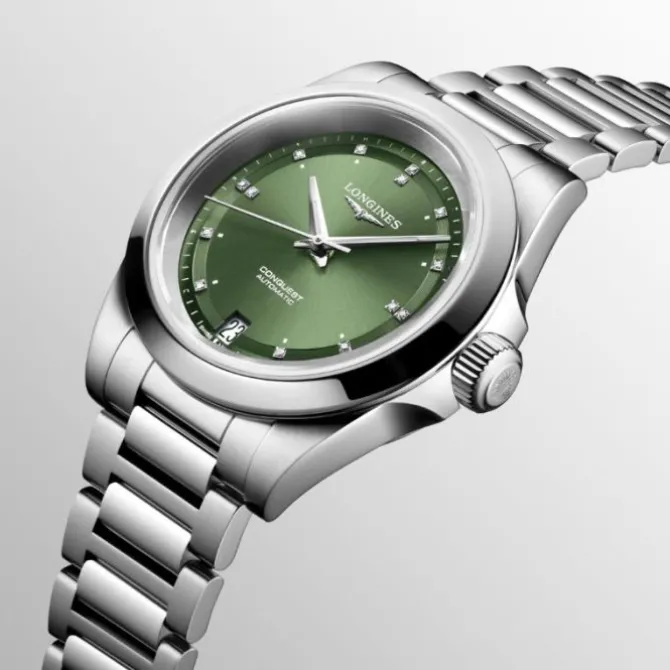 Longines Conquest Automático Diamantes 34mm