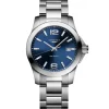 Longines Conquest Cuarzo Azul 34mm