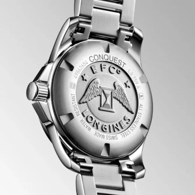 Longines Conquest Cuarzo Esfera Negra 41mm