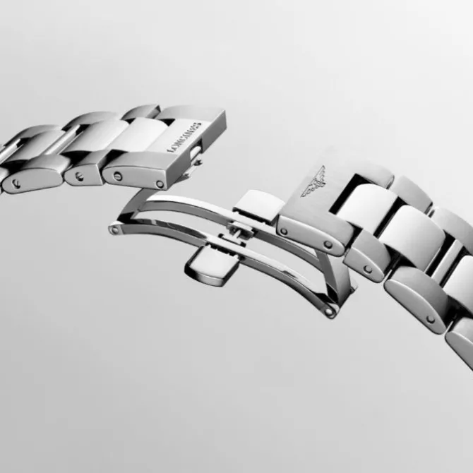 Longines Conquest Cuarzo Esfera Gris 41 mm