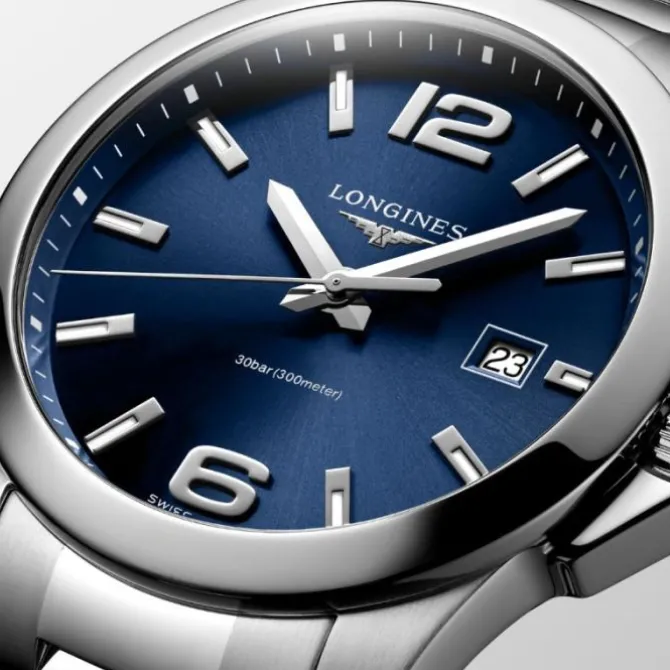 Longines Conquest Cuarzo Azul 41mm
