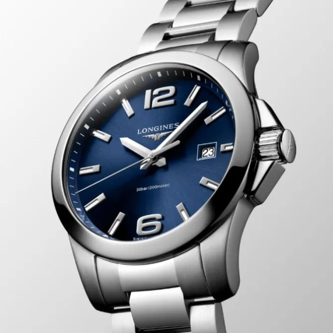 Longines Conquest Cuarzo Azul 41mm