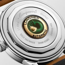 Longines Conquest Heritage 40 mm Automático Esfera Plateada