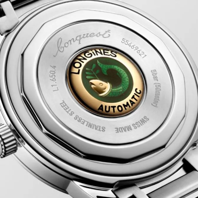 Longines Conquest Heritage 40 mm Automatico Azul