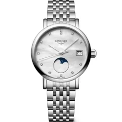 Longines Elegant Collection Diamantes MoonPhase 30mm