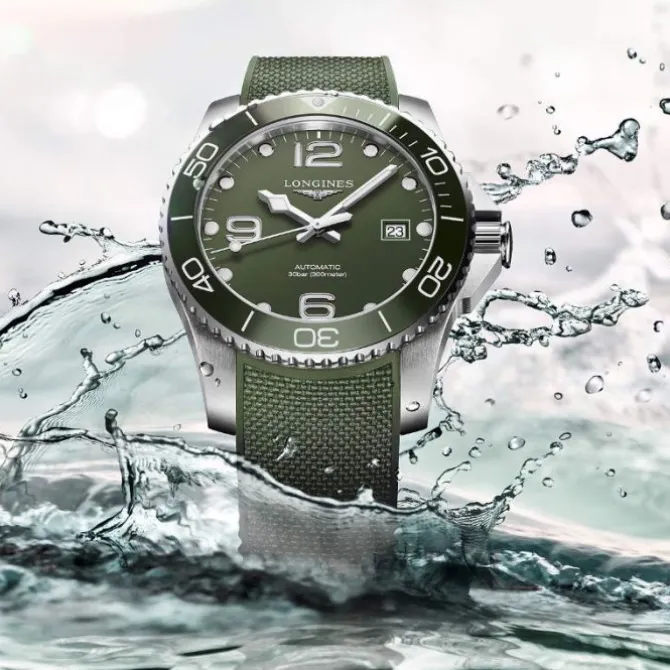 Longines HydroConquest 41 mm Automatico Verde