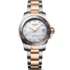 Longines HydroConquest Acero & Oro Rosa Diamantes 32mm