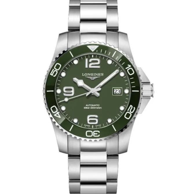 Longines HydroConquest Automatico Verde 41mm L3.781.4.06.6