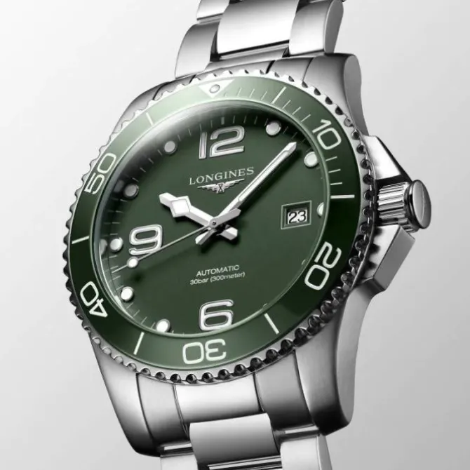 Longines HydroConquest Automatico Verde 41mm L3.781.4.06.6