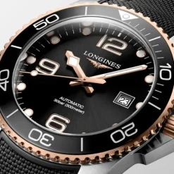 Longines Hydroconquest Automatico 43 mm Acero & Oro Rosa
