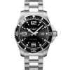 Longines HydroConquest Cuarzo Esfera Negra 44 mm