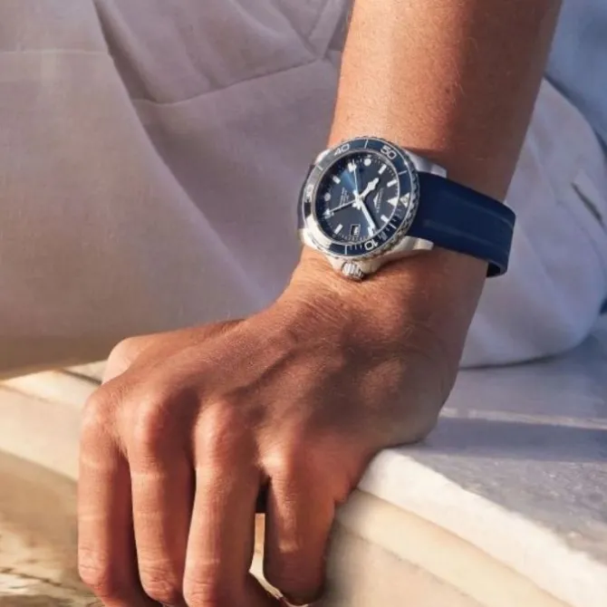 Longines HydroConquest GMT Caucho Azul 41mm