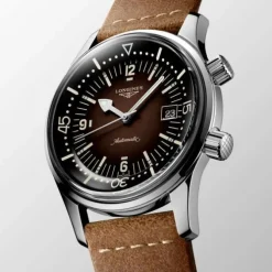 Longines Legend Diver Automático 42 mm Marrón