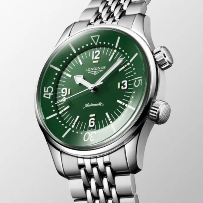 Longines Legend Diver 39mm Automatico Verde