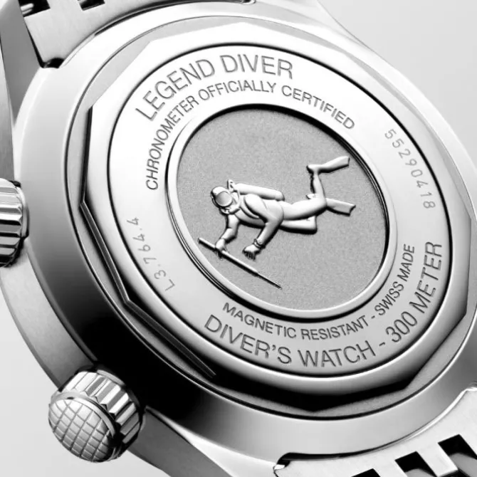 Longines Legend Diver 39mm Automatico Negro