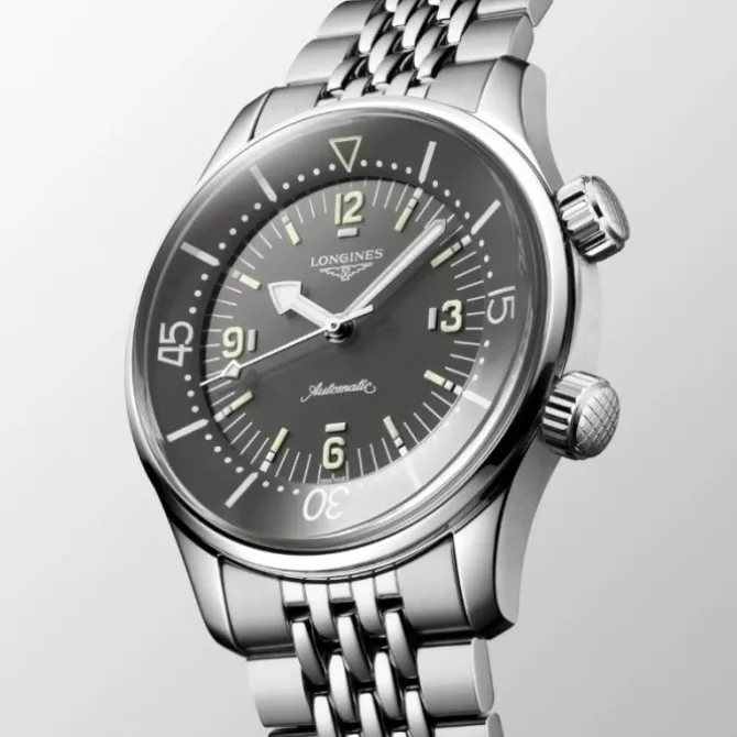 Longines Legend Diver 39mm Automatico Gris