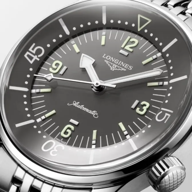 Longines Legend Diver 39mm Automatico Gris