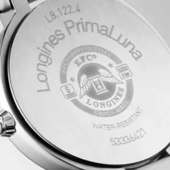 Longines PrimaLuna 30 mm Cuarzo Madre Perla Diamantes
