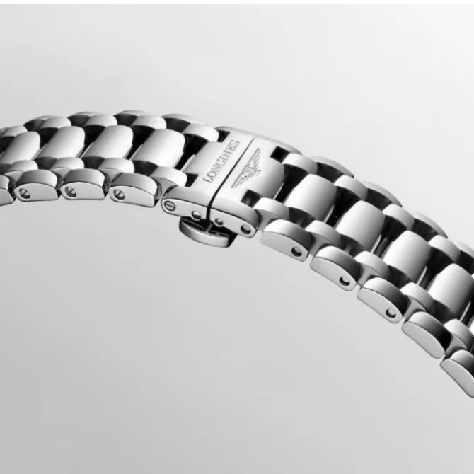 Longines PrimaLuna 30 mm Cuarzo Esfera Madre Perla Diamantes