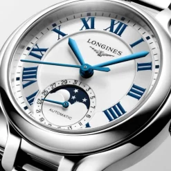 Longines PrimaLuna 34 mm Madre Perla Fase Lunar