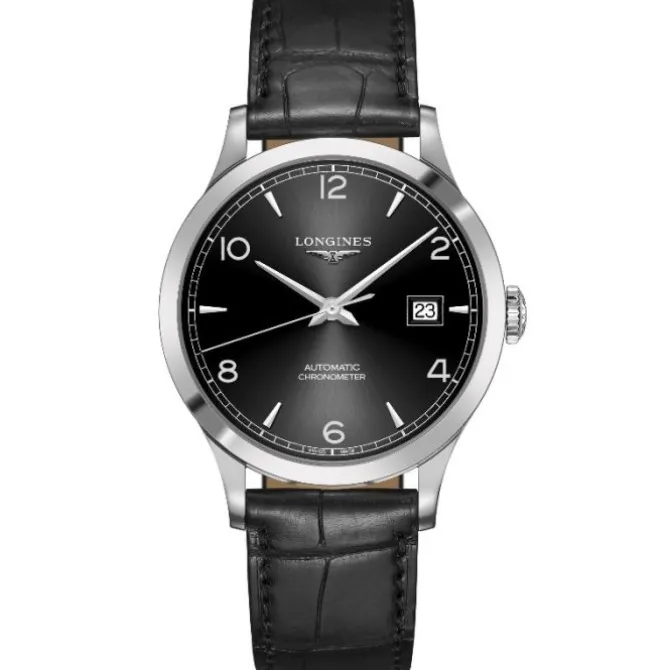 Longines Record Collection Automático Negro 40 mm
