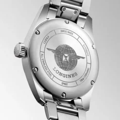 Longines Spirit Automatico 40 mm Verde L3.810.4.03.6