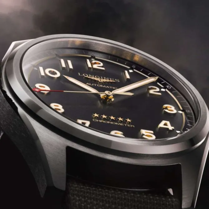 Longines Spirit Automatico 42 mm Titanio